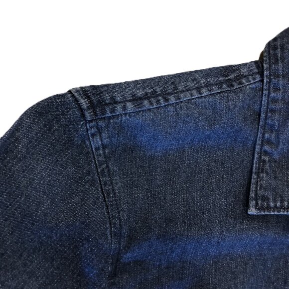 J. Crew Button Up Chambray Shirt 100% Cotton - Picture 6 of 16